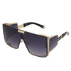 2021 Steampunk High Quality Oversized Square Sunglasses For Unisex-SunglassesCraft