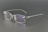 Rimless Clear Lens Sunglasses For Unisex-SunglassesCraft