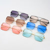 Unique Design Retro Brand Square Full Wrap Metal Style Sunglasses For Men And Women-SunglassesCraft