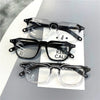 Anti Blue Light Blocking Square Frames Reading Glasses Clear Lens Computer Eyeglasses For Men And Women