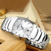 Luxury Fashion Stainless Steel Square Dial Wrist Watches For Men -SunglassesCraftZ