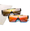Luxury Vintage  One Piece Pilot Sunglasses  For Men And Women-SunglassesCraft