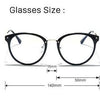 Anti Blue Ray Computer Glasses Women Round Eye Glass Men Blue Light Blocking Fashion Eyewear Optical Frames