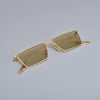 Trendy Small Face Rectangle Style Retro Sunglasses For Men And Women-SunglassesCraft
