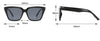 New Fashion Versatile Square Frame Luxury Brand  Sunglasses For Men And Women-SunglassesCraft