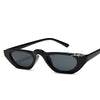 2021 Narrow Small Cat Eye Frame Sunglasses For Unisex-SunglassesCraft