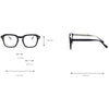 Fashion Vintage Nail Square Optical Frame For Men And Women-SunglassesCraft