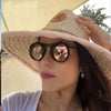 Retro Fashion Round Frame Sunglasses For Unisex-SunglassesCraft