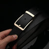 Black Gold Pin Buckle Genuine Leather belts for men brand Strap - Jack and Jacob Belts Jack and Jacob