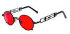 2019 Retro Steampunk Vintage Metal Designer Frame Sunglasses For Unisex-SunglassesCraft