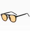 Trendy Punk Style Vintage Classic Round Frame Sunglasses For Unisex-SunglassesCraft