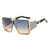 One Lens Retro Fashion Shades UV400 Vintage  Sunglasses For Women And Men-SunglassesCraft