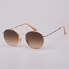 New Retro Polarized Luxury Small Round Metal Frame Sunglasses For Men And Women-SunglassesCraft