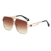 Classic Vintage Retro Fashion UV400 Gradient Trendy Night Vision Sunglasses For Men And Women-SunglassesCraft