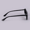 Classic Hexagon Design Full Black Sunglasses For Unisex-SunglassesCraft