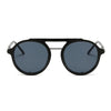 Fashion Round Steampunk Vintage Brand Retro Punk Design Classic Gradient Sunglasses For Men And Women-SunglassesCraft