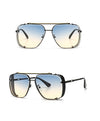 Stylish Square Shadow Retro Oversized Sunglasses For Men And Women-SunglassesCraft