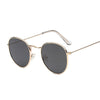 Classic Small Round Frame Sunglasses For Unisex-SunglassesCraft