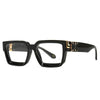 Buy Vintage Luxury Fashion Square Retro Antiblue Glasses Men Women UV400