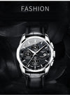 Fashion Luxury Leather Strap New Clock Men Wristwatch