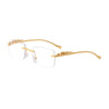 2021 Luxury Rimless Top Brand Sunglasses For Unisex-SunglassesCraft