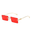 Rimless Fashion Brand Sunglasses For Unisex-SunglassesCraft