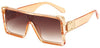 Casual Fashion Vintage Square Steampunk Sunglasses For Men And Women-SunglassesCraft