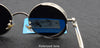 Classic Steampunk Polarized Round Metal Frame Sunglasses For Men And Women-SunglassesCraft