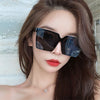 2021 New Luxury Vintage Fashion Designer Trendy Classic Oversized Square Sunglasses For Men And Women-SunglassesCraft