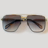 2020 Brand Designer Retro Metal Frame Mirror Classic Square Sunglasses For Women And Men-SunglassesCraft