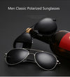 Classic Polarized Men Driving Black Pilot  Sunglasses For Men And Women-SunglassesCraft