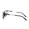 Stylish Retro Square Bridge Black Optical Frame