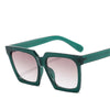 Vintage Oversized Square Frame Sunglasses For Unisex-SunglassesCraft