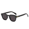 Small Oval Frame Brand Sunglasses For Unisex-SunglassesCraft