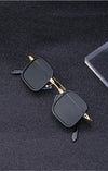 Vintage Small Square Sunglasses With Anti Blue Light Lens-SunglassesCraft