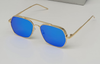 Hardik Pandya Stylish Square Metal Frame Sunglasses For Men And Women-SunglassesCraft