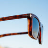 Beckham Style Acetate Tiger Square Rectangular Sunglasses For Unisex-SunglassesCraft