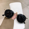 Trendy Small Round Frame Sunglasses For Unisex-SunglassesCraft