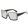 2021 Luxury Oversized Semi-Rimless Vintage Square Sunglasses For Unisex-SunglassesCraft