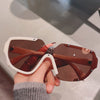 Fashionable One Piece Big Frame Sunglasses For Men And Women- SunglassesCarft