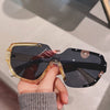 Fashionable One Piece Big Frame Sunglasses For Men And Women- SunglassesCarft