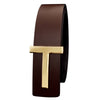 Luxury Famous T Letter Genuine Leather Belt For Men's-SunglassesCraft