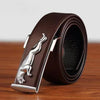 Fashionable Jaguar Alloy Buckle Designer Belt For Men's-SunglassesCraft