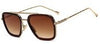 Polarized Big Frame Sunglasses For Unisex-SunglassesCraft