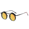 Retro Round Hollow Steampunk Sunglasses For Unisex-SunglassesCraft