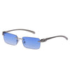 2021 Luxury Rimless Brand Sunglasses For Unisex-SunglassesCraft