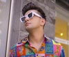 Sahil Khan Vintage Square White Sunglasses For Man And Women-SunglassesCraft