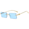 Retro Rimless Fashion Sunglasses For Unisex-SunglassesCraft