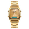 Luxury Gold Quartz Fashion Dual Time Display 3bar Waterproof Sport Wristwatch For Men And Women-SunglassesCraft