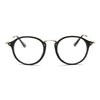 Men Vintage Round Glasses Frame Round Women Lens Myopia Optical Mirror Simple Metal Cat Eye Clear Eyewear Frames